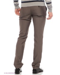 Мужские темно-серые классические брюки от Oodji