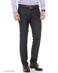 Мужские темно-серые классические брюки от Oodji