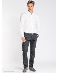 Мужские темно-серые классические брюки от s.Oliver