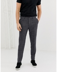 Мужские темно-серые классические брюки от Selected Homme