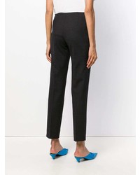 Женские темно-серые классические брюки от Incotex