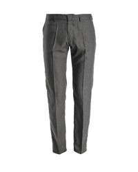 Мужские темно-серые классические брюки от Top Secret