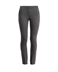 Женские темно-серые классические брюки