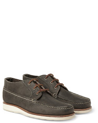 Темно-серые кожаные ботинки дезерты от Red Wing Shoes