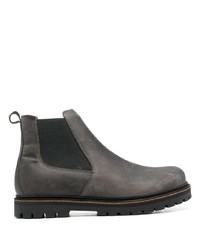 Мужские темно-серые кожаные ботинки челси от Birkenstock