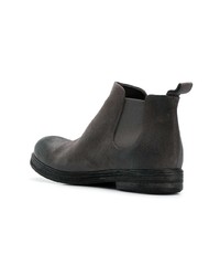 Женские темно-серые кожаные ботинки челси от Marsèll