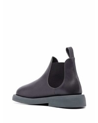 Мужские темно-серые кожаные ботинки челси от Marsèll