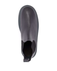 Мужские темно-серые кожаные ботинки челси от Marsèll