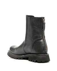 Мужские темно-серые кожаные ботинки челси от Moma