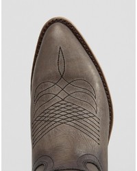 Женские темно-серые кожаные ботинки от Frye