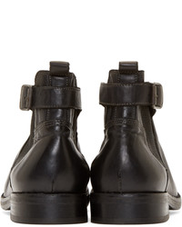 Мужские темно-серые кожаные ботинки от H By Hudson