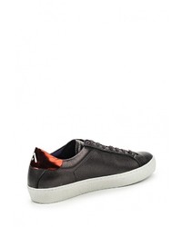 Мужские темно-серые кожаные кеды от Ambitious