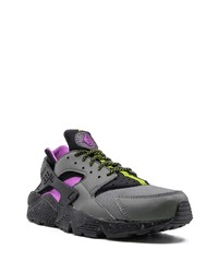 Мужские темно-серые кожаные кроссовки от Nike