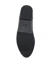 Женские темно-серые кожаные лоферы от Bobo