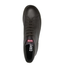 Мужские темно-серые кожаные низкие кеды от Camper