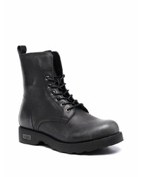 Мужские темно-серые кожаные повседневные ботинки от Cult