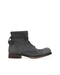 Мужские темно-серые кожаные повседневные ботинки от C Diem