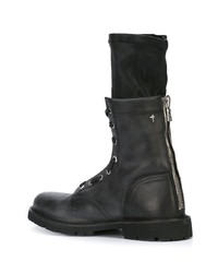 Мужские темно-серые кожаные повседневные ботинки от RtA