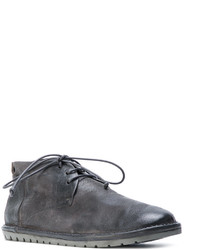 Мужские темно-серые кожаные повседневные ботинки от Marsèll