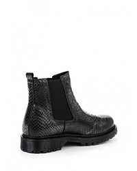 Темно-серые кожаные полусапоги от Bronx