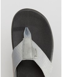 Мужские темно-серые кожаные сандалии от Dr. Martens