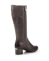 Темно-серые кожаные сапоги от Ascalini