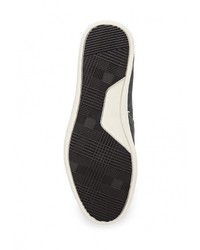 Мужские темно-серые кожаные слипоны от Elong