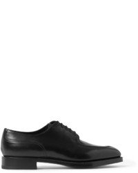 Темно-серые кожаные туфли дерби от Edward Green