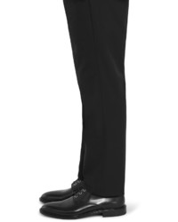 Темно-серые кожаные туфли дерби от Givenchy