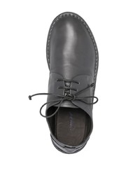 Темно-серые кожаные туфли дерби от Marsèll