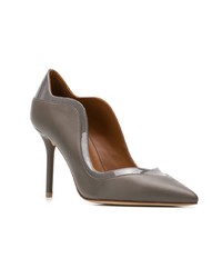 Темно-серые кожаные туфли от Malone Souliers