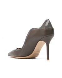 Темно-серые кожаные туфли от Malone Souliers