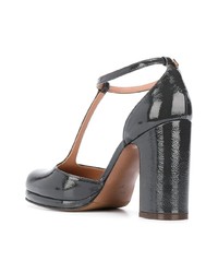 Темно-серые кожаные туфли от L'Autre Chose