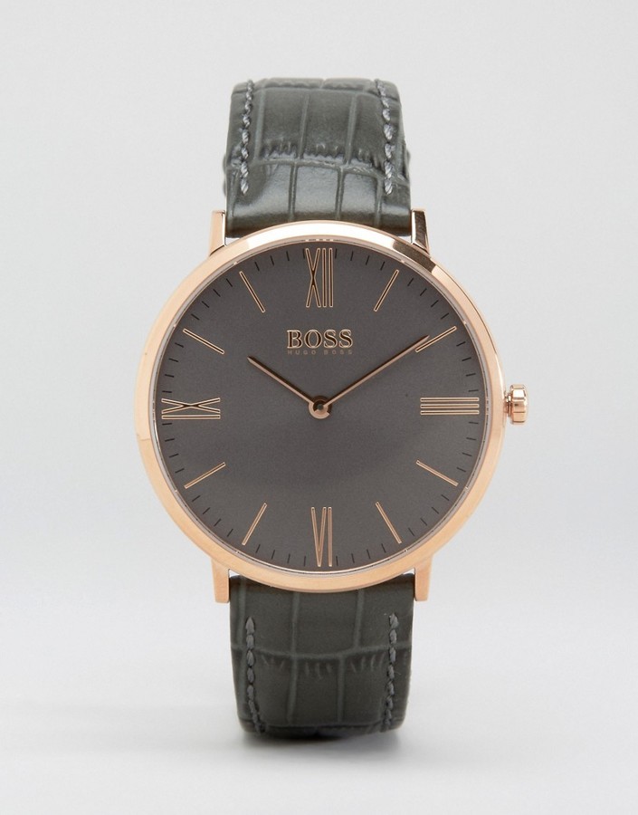 Hugo boss slim watch new arrivals