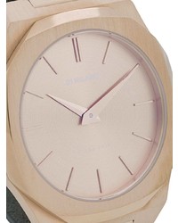 Женские темно-серые кожаные часы от D1 Milano