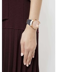 Женские темно-серые кожаные часы от D1 Milano