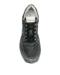 Мужские темно-серые кроссовки с принтом от Premiata