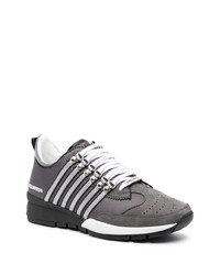 Мужские темно-серые кроссовки от DSQUARED2