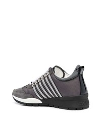 Мужские темно-серые кроссовки от DSQUARED2