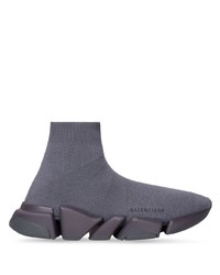 Мужские темно-серые кроссовки от Balenciaga