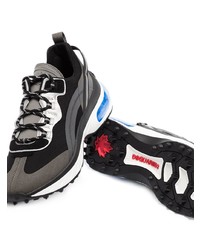 Мужские темно-серые кроссовки от DSQUARED2