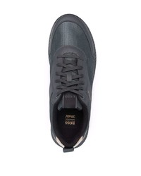 Мужские темно-серые кроссовки от BOSS