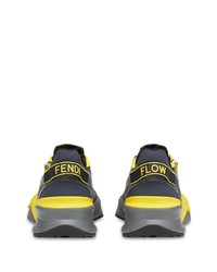 Мужские темно-серые кроссовки от Fendi