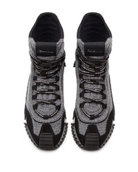 Мужские темно-серые кроссовки от Dolce & Gabbana