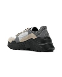 Мужские темно-серые кроссовки от Balmain