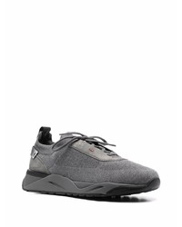 Мужские темно-серые кроссовки от Santoni