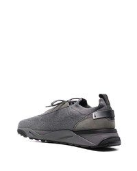 Мужские темно-серые кроссовки от Santoni