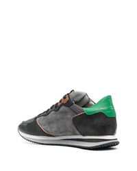 Мужские темно-серые кроссовки от Philippe Model Paris