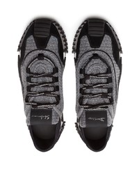 Мужские темно-серые кроссовки от Dolce & Gabbana