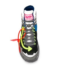 Мужские темно-серые кроссовки от Off-White